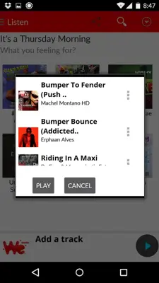 We Music android App screenshot 1